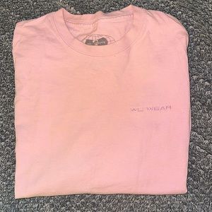Wu Wear Pink Long Sleeve